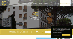 Desktop Screenshot of hotelcristinajesolo.it